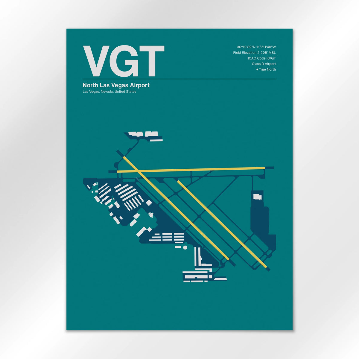 VGT Airport Diagram