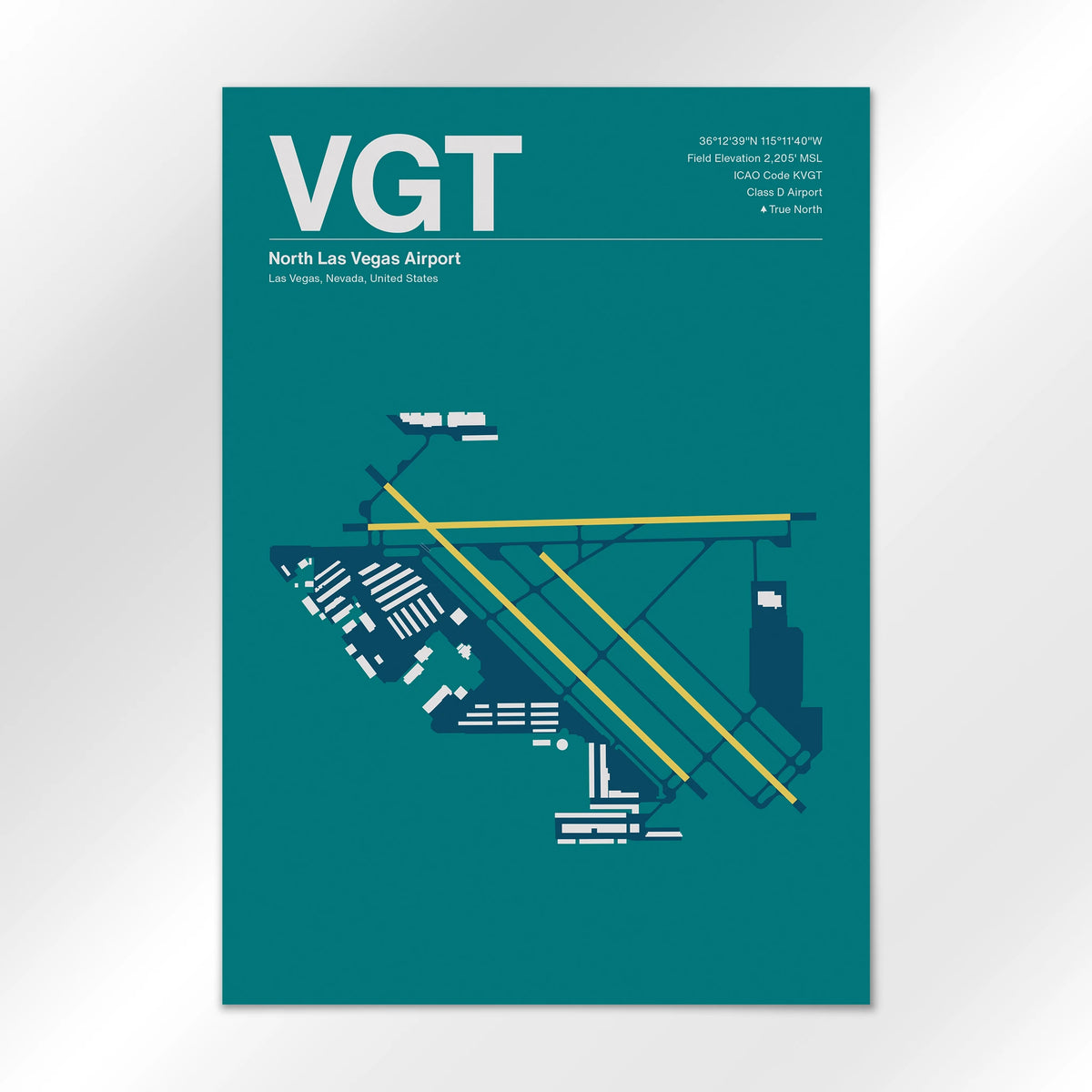 VGT Airport Diagram