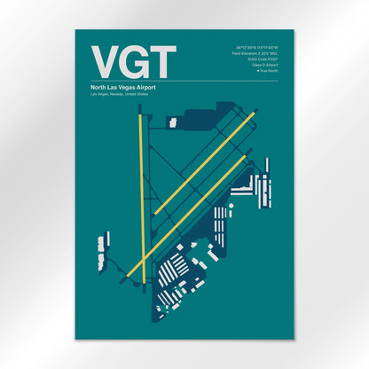 VGT Airport Diagram