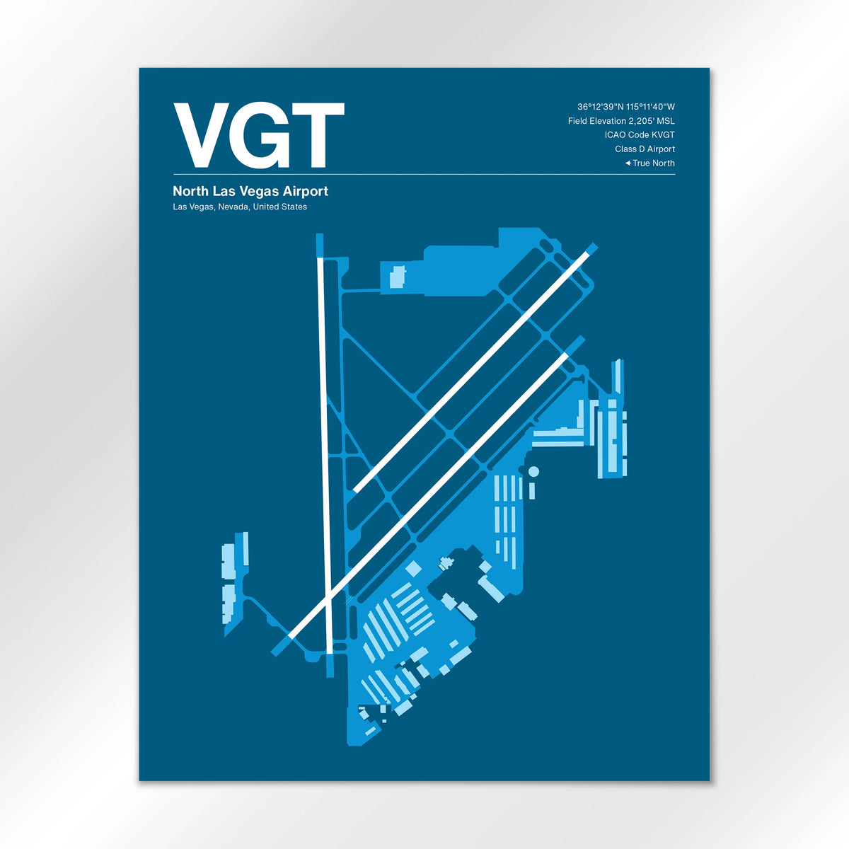 VGT Airport Diagram