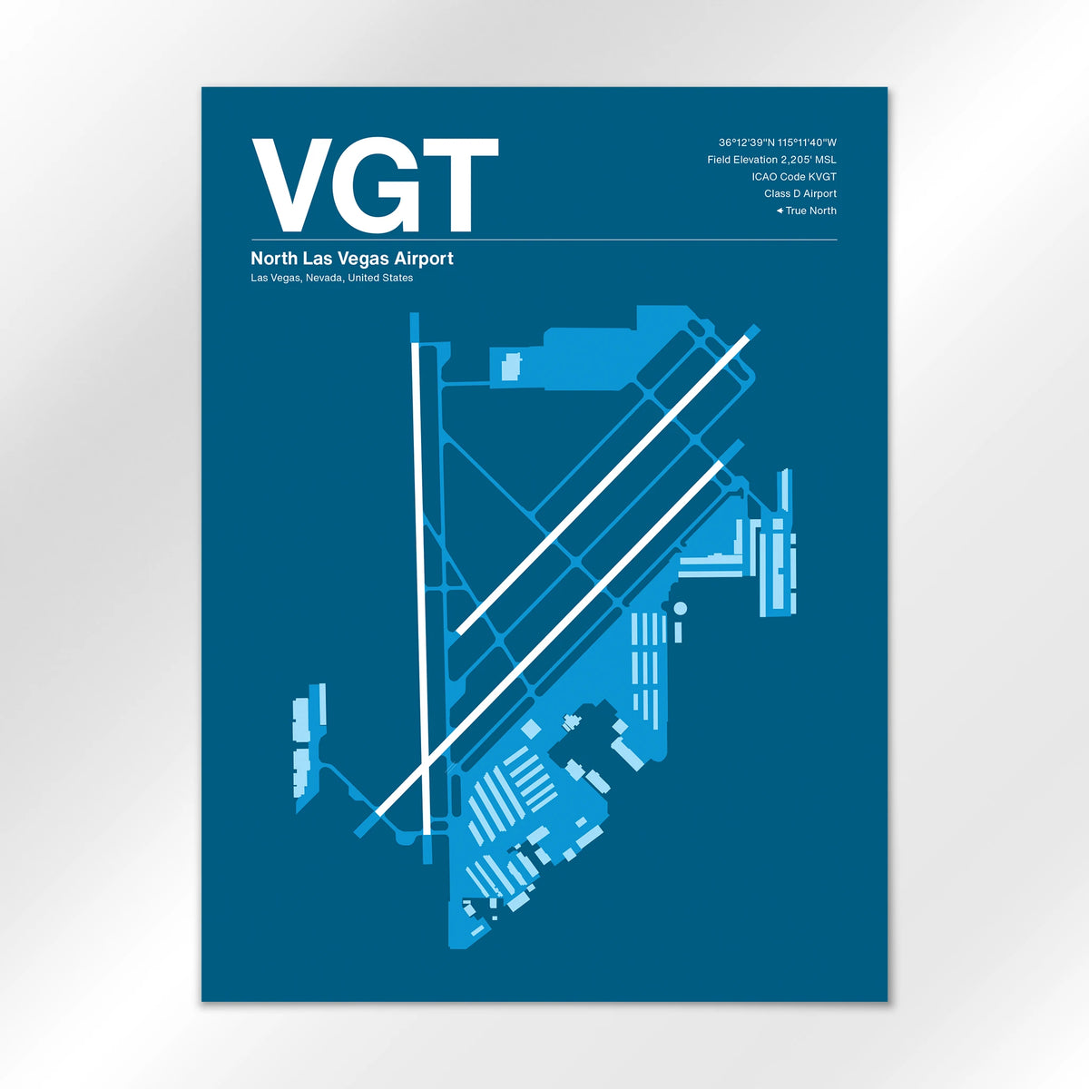 VGT Airport Diagram
