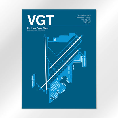 VGT Airport Diagram