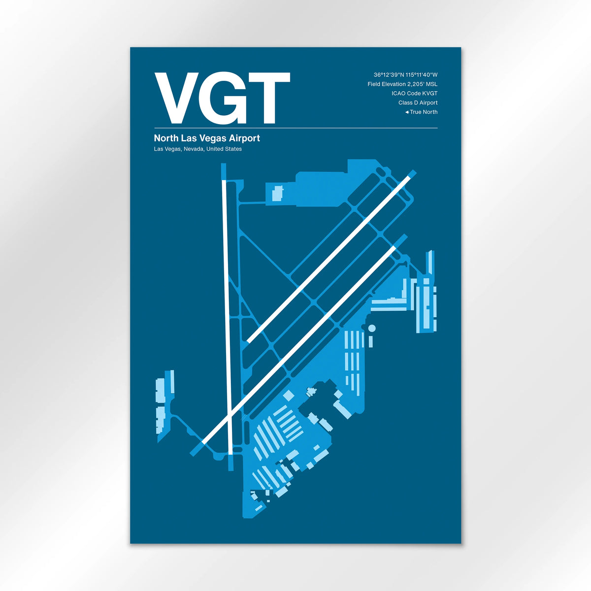 VGT Airport Diagram