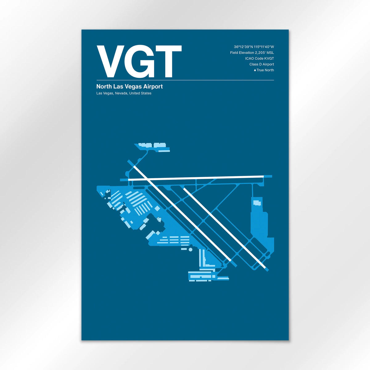 VGT Airport Diagram