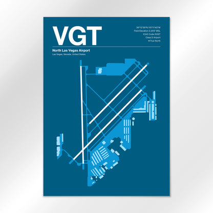 VGT Airport Diagram