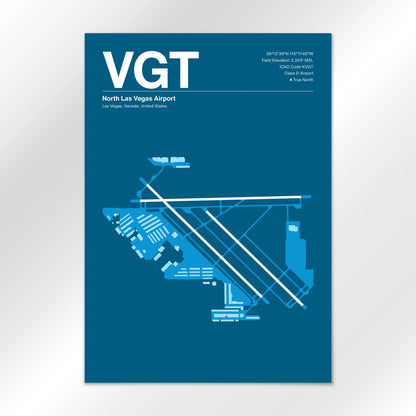 VGT Airport Diagram