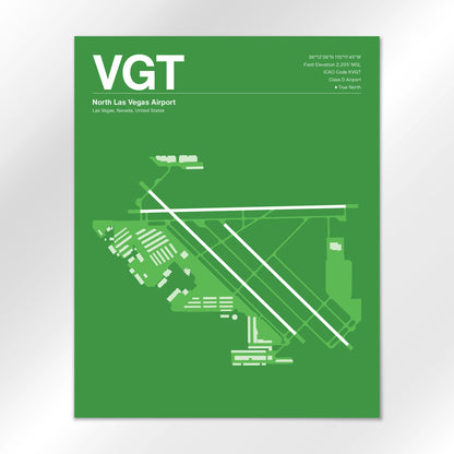 VGT Airport Diagram