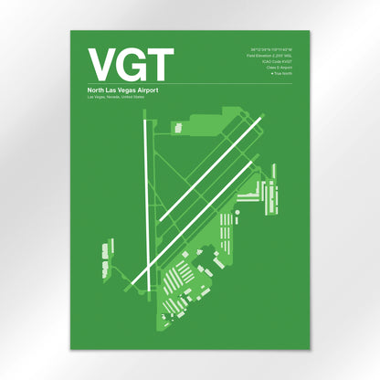 VGT Airport Diagram