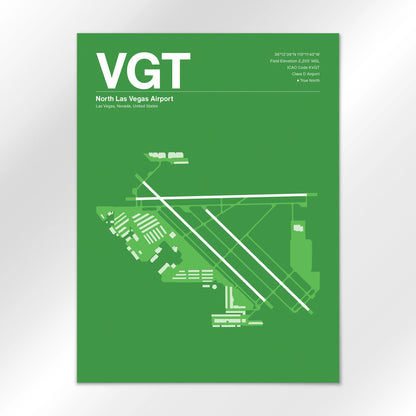 VGT Airport Diagram