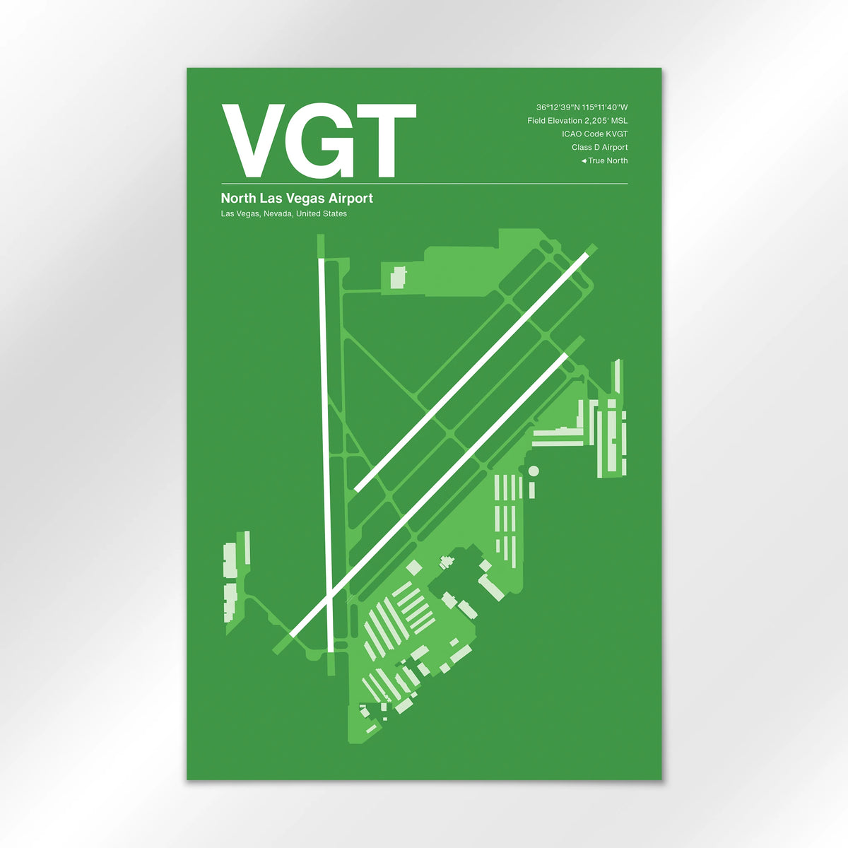 VGT Airport Diagram