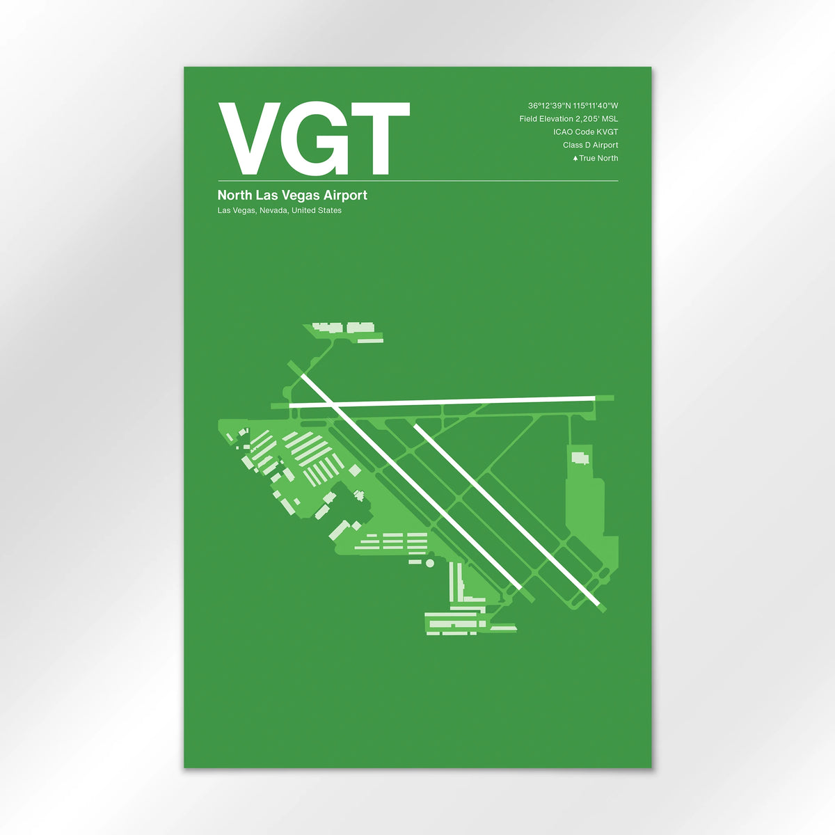 VGT Airport Diagram