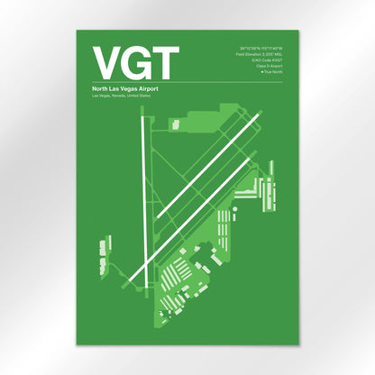 VGT Airport Diagram