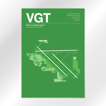 VGT Airport Diagram