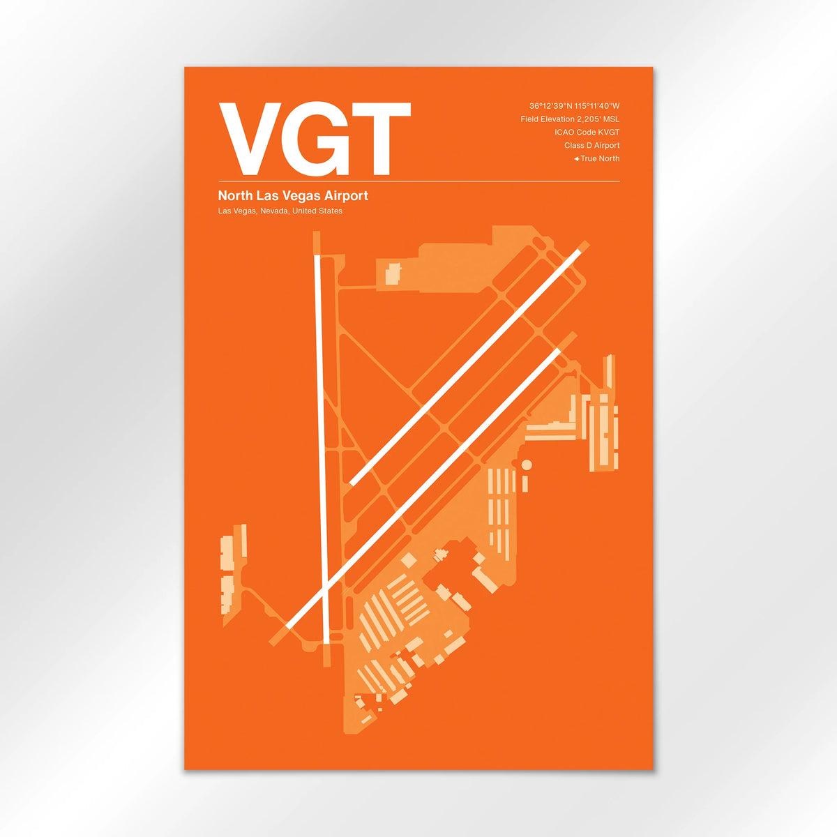 VGT Airport Diagram