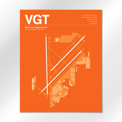VGT Airport Diagram