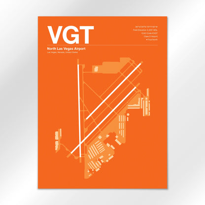 VGT Airport Diagram