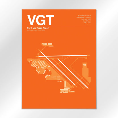 VGT Airport Diagram
