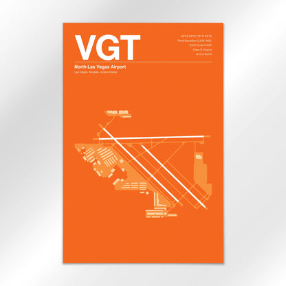 VGT Airport Diagram