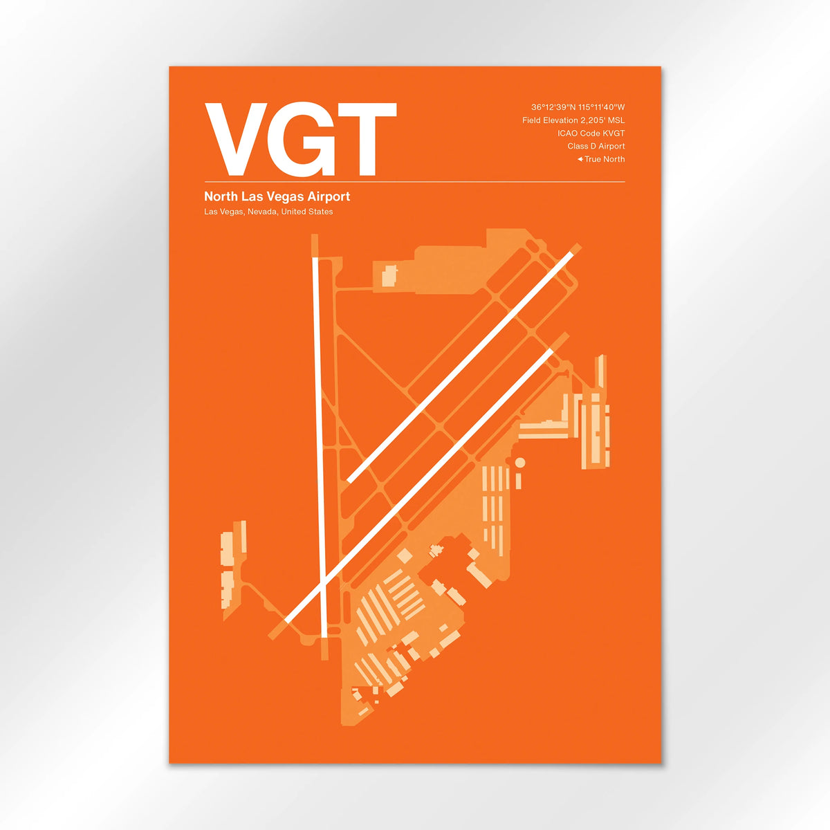 VGT Airport Diagram