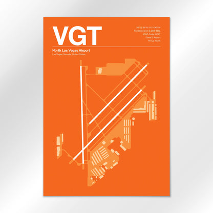 VGT Airport Diagram