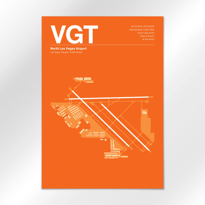 VGT Airport Diagram