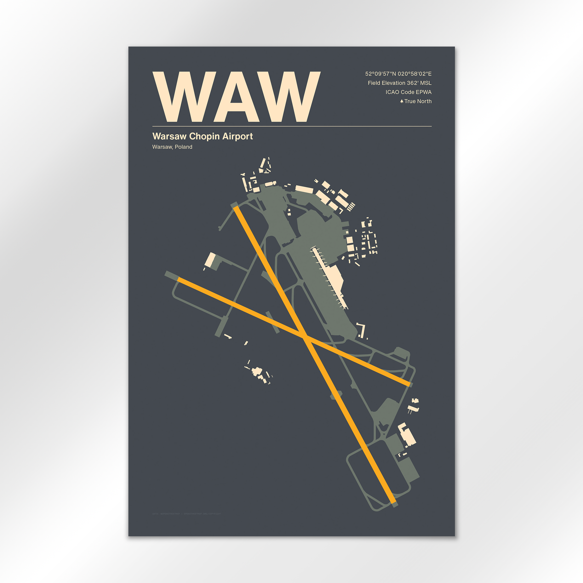 WAW Airport Diagram