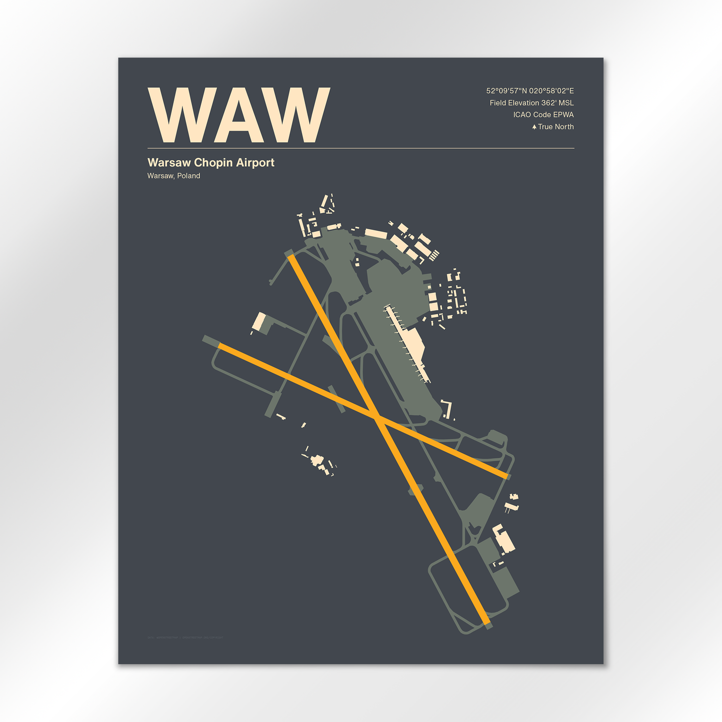 WAW Airport Diagram