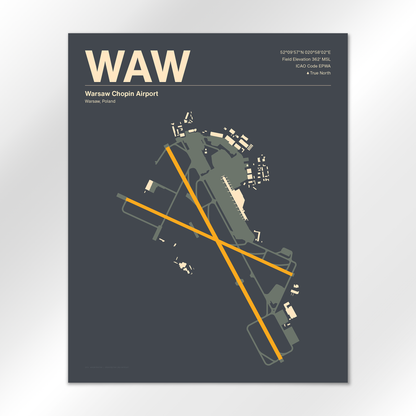 WAW Airport Diagram