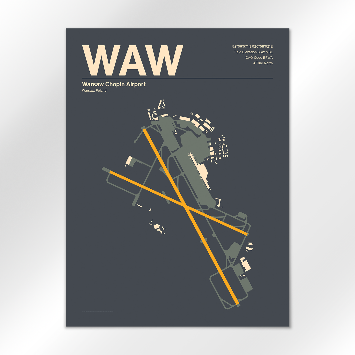 WAW Airport Diagram