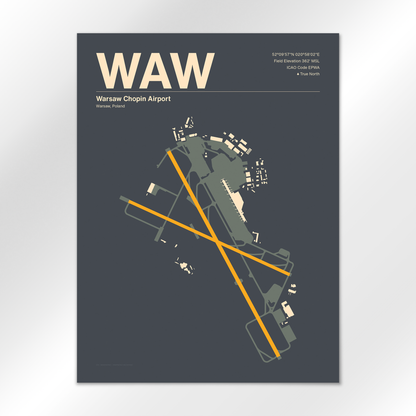 WAW Airport Diagram