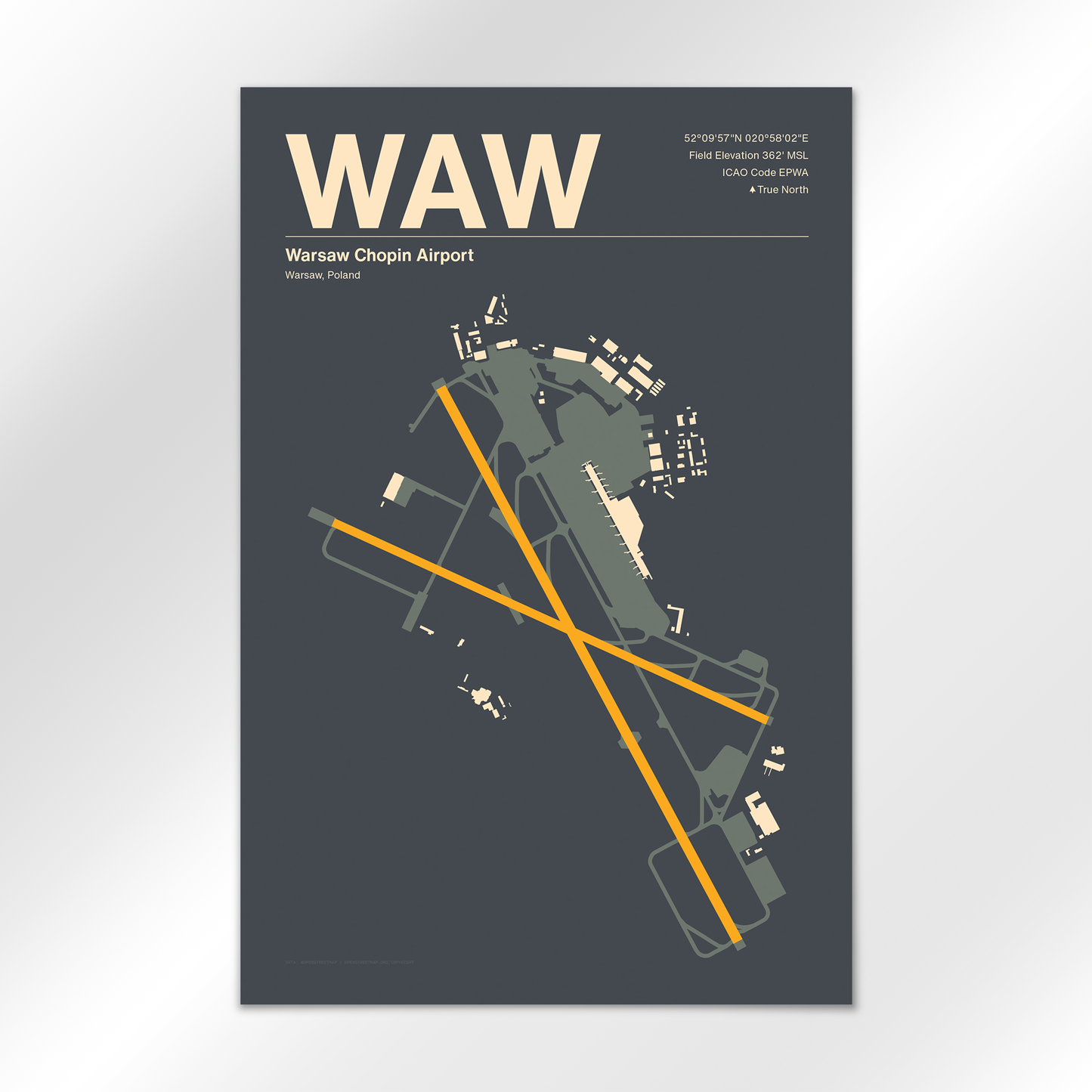 WAW Airport Diagram