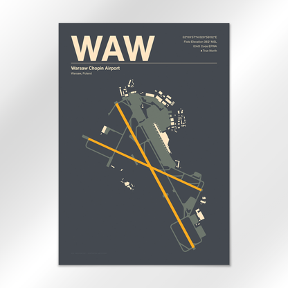 WAW Airport Diagram