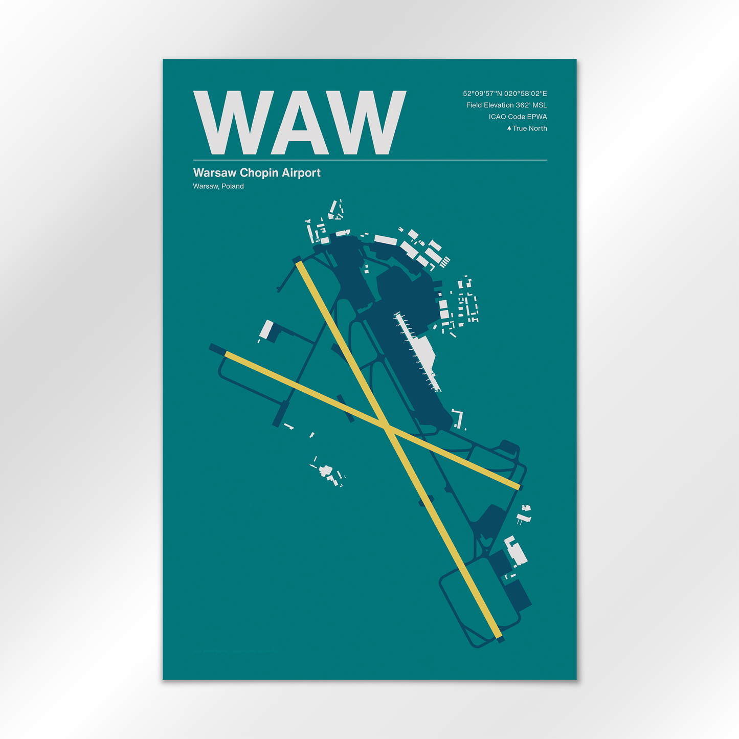 WAW Airport Diagram