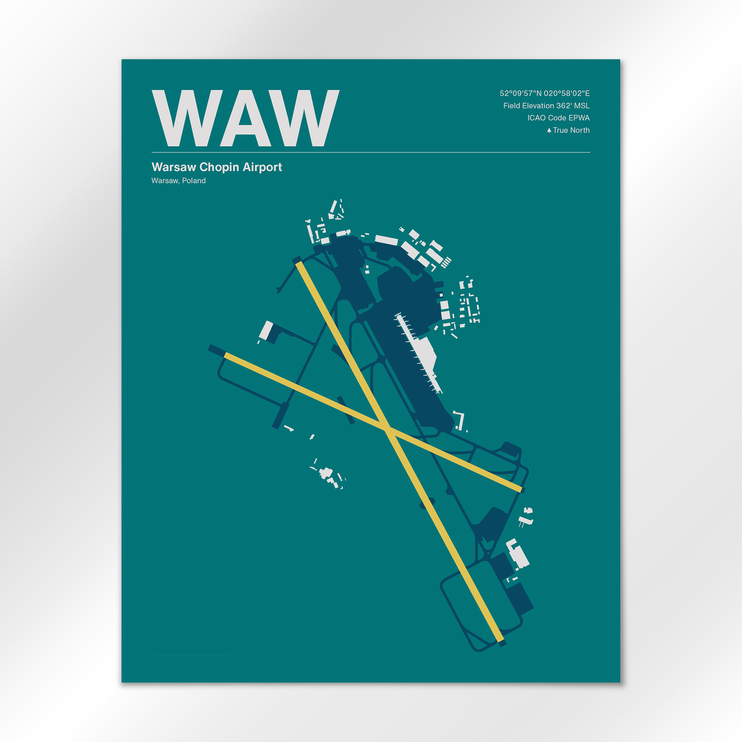 WAW Airport Diagram