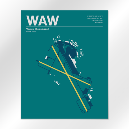 WAW Airport Diagram