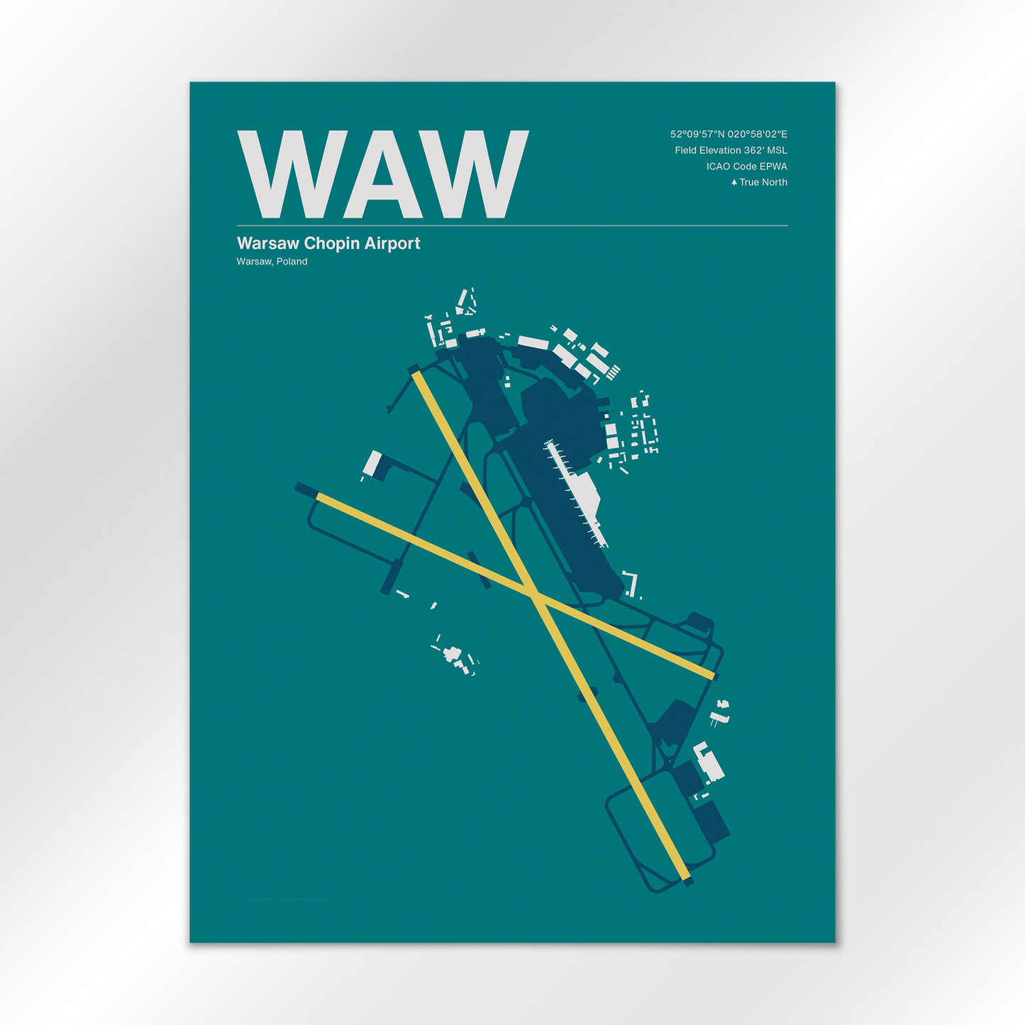 WAW Airport Diagram