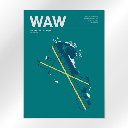 WAW Airport Diagram