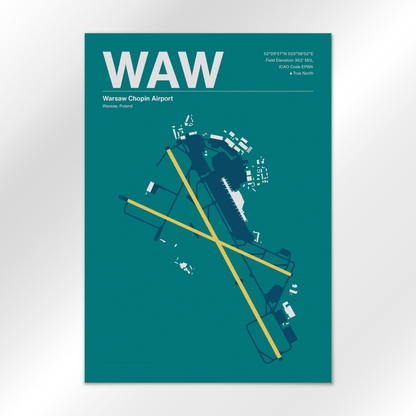 WAW Airport Diagram