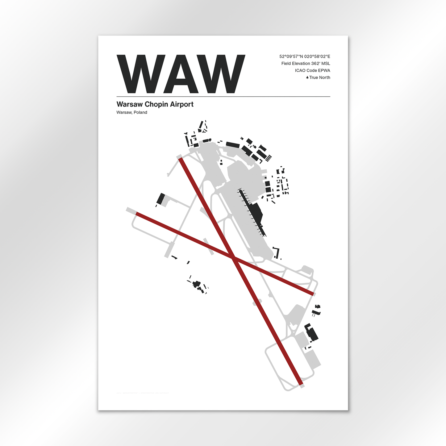 WAW Airport Diagram