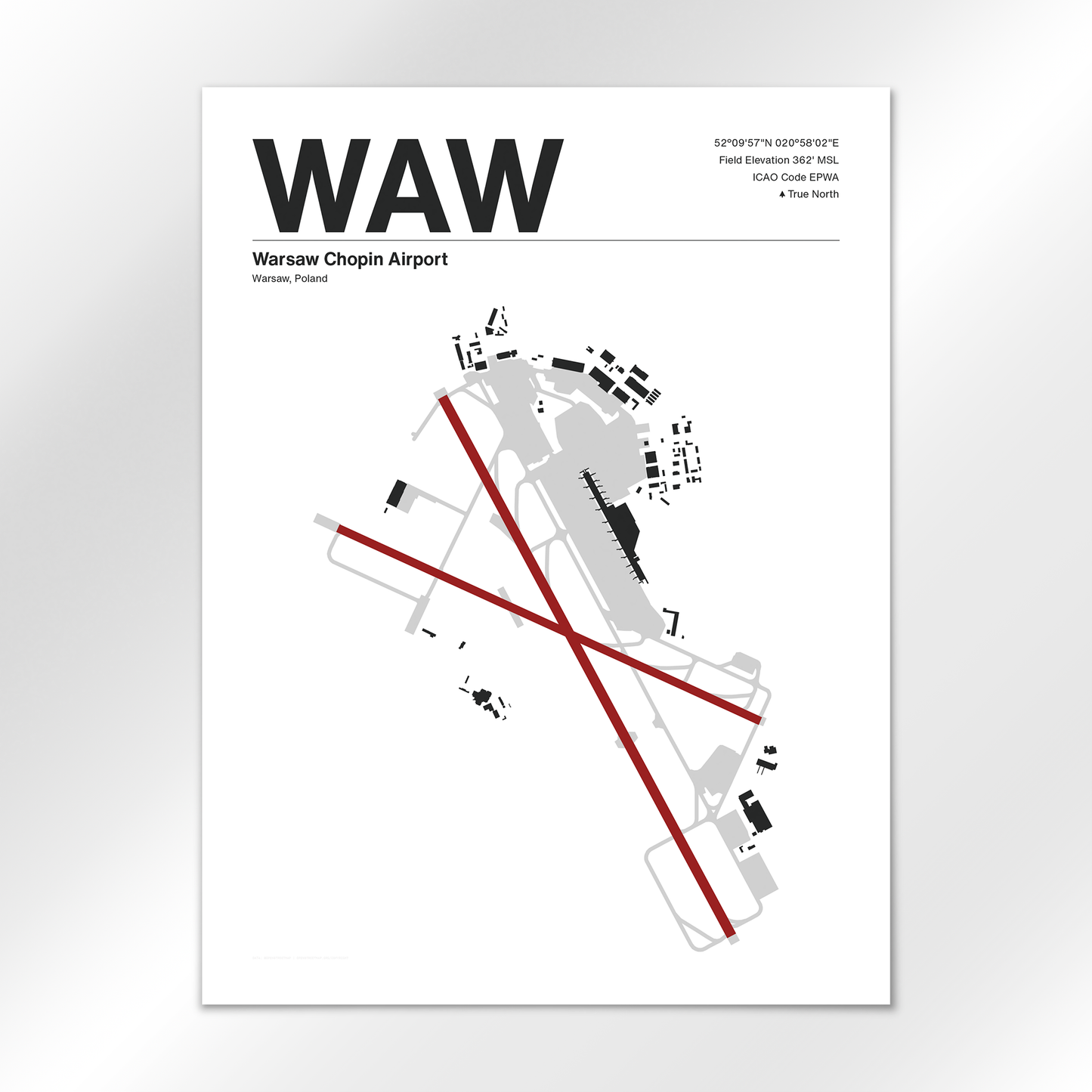 WAW Airport Diagram