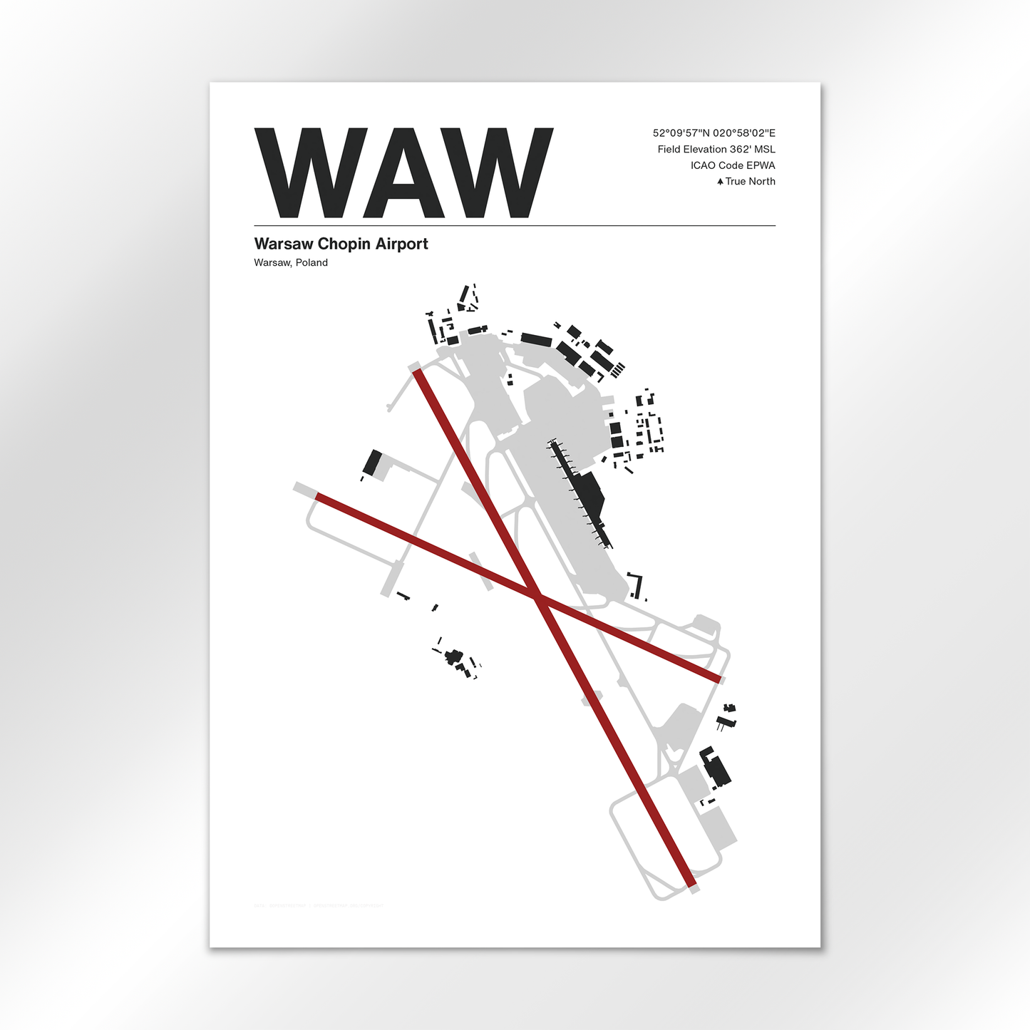 WAW Airport Diagram