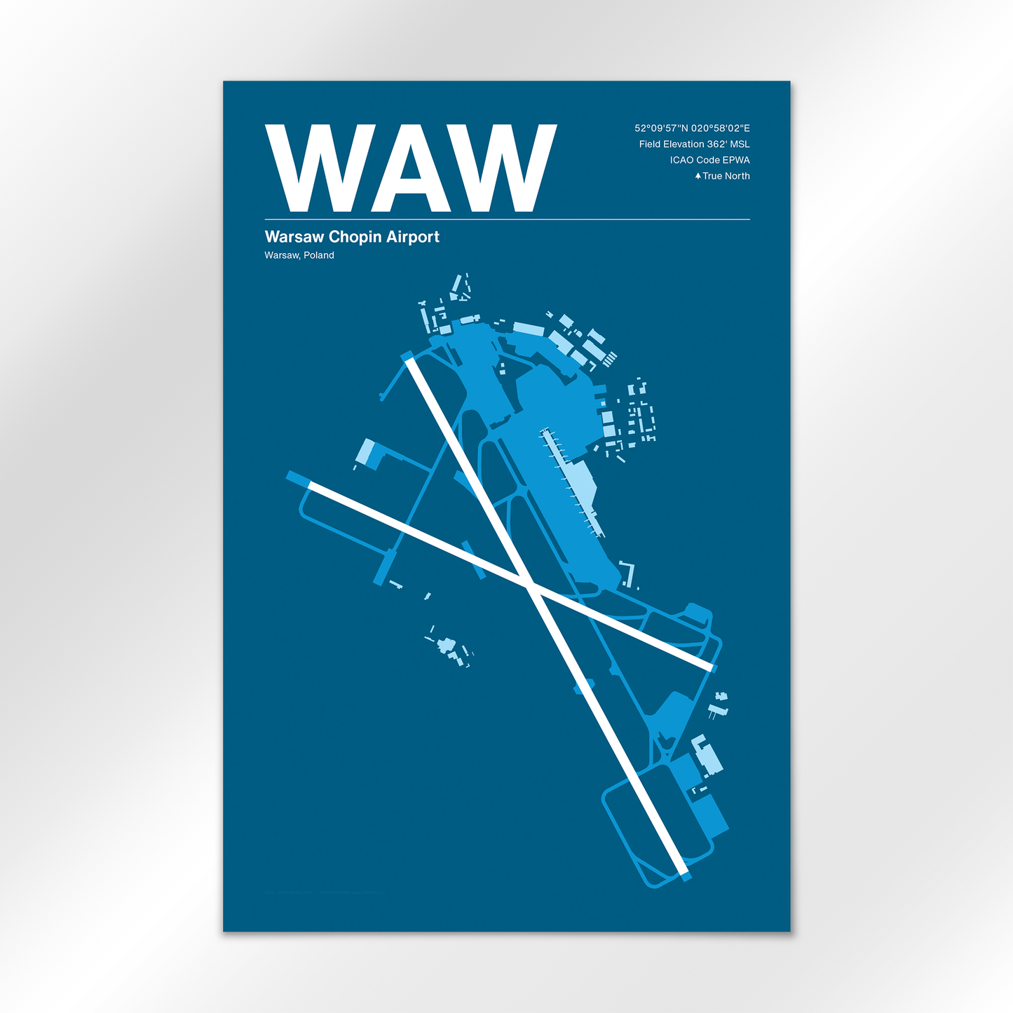 WAW Airport Diagram