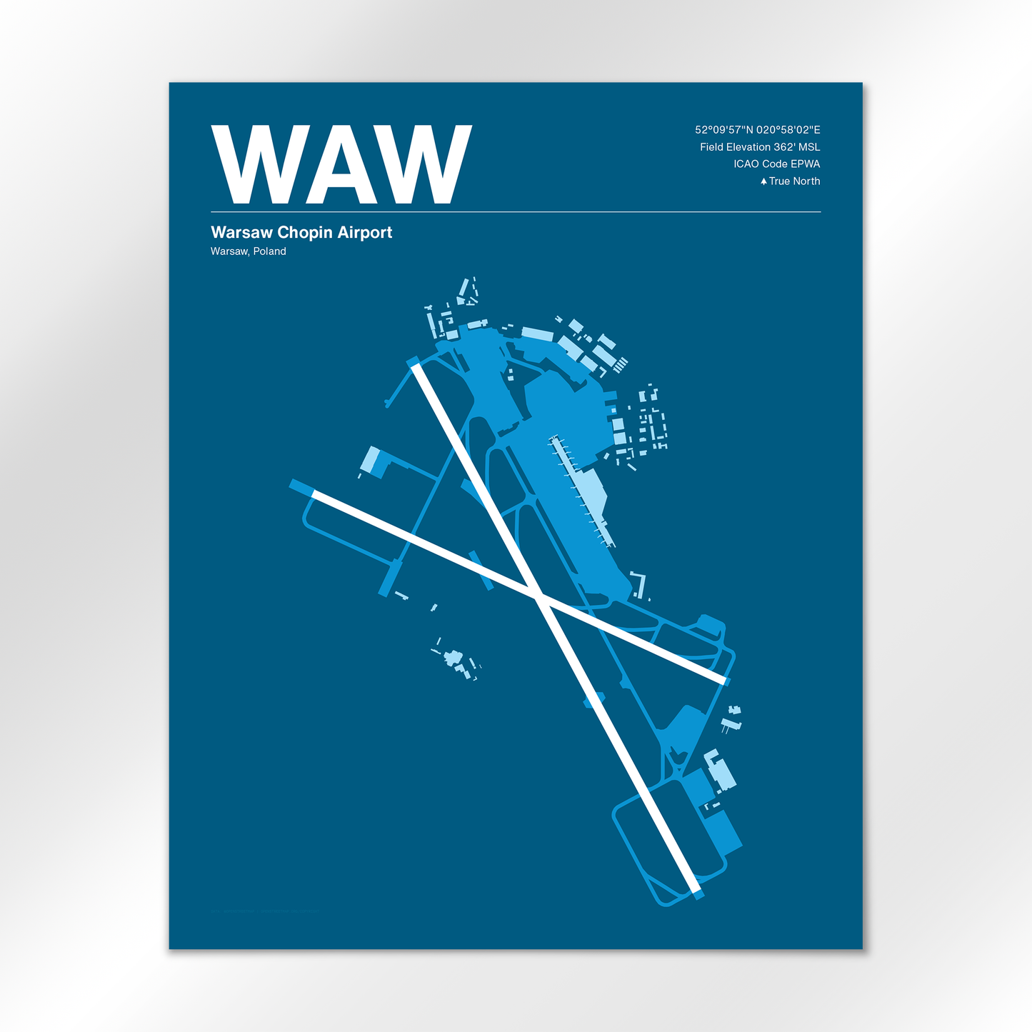 WAW Airport Diagram