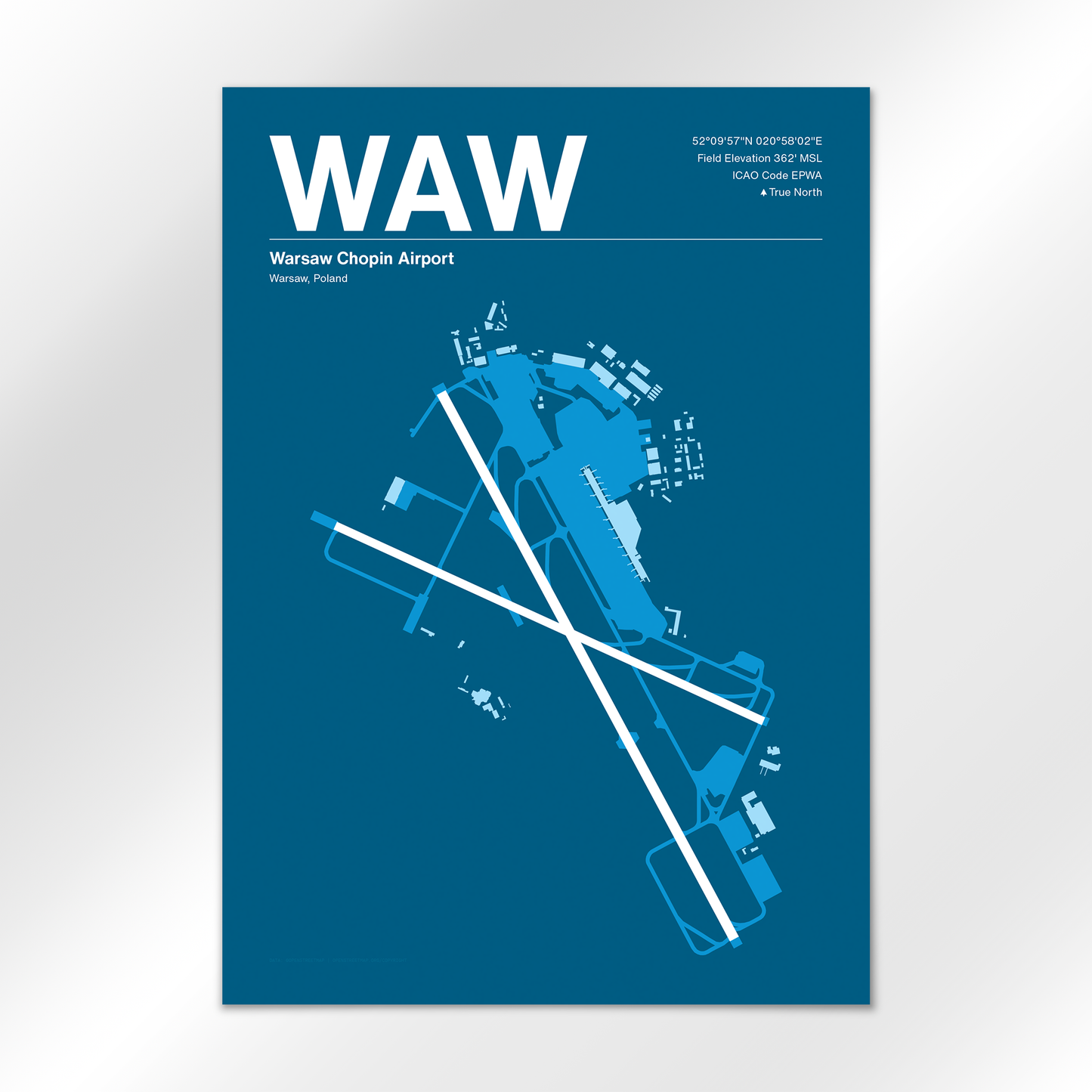 WAW Airport Diagram