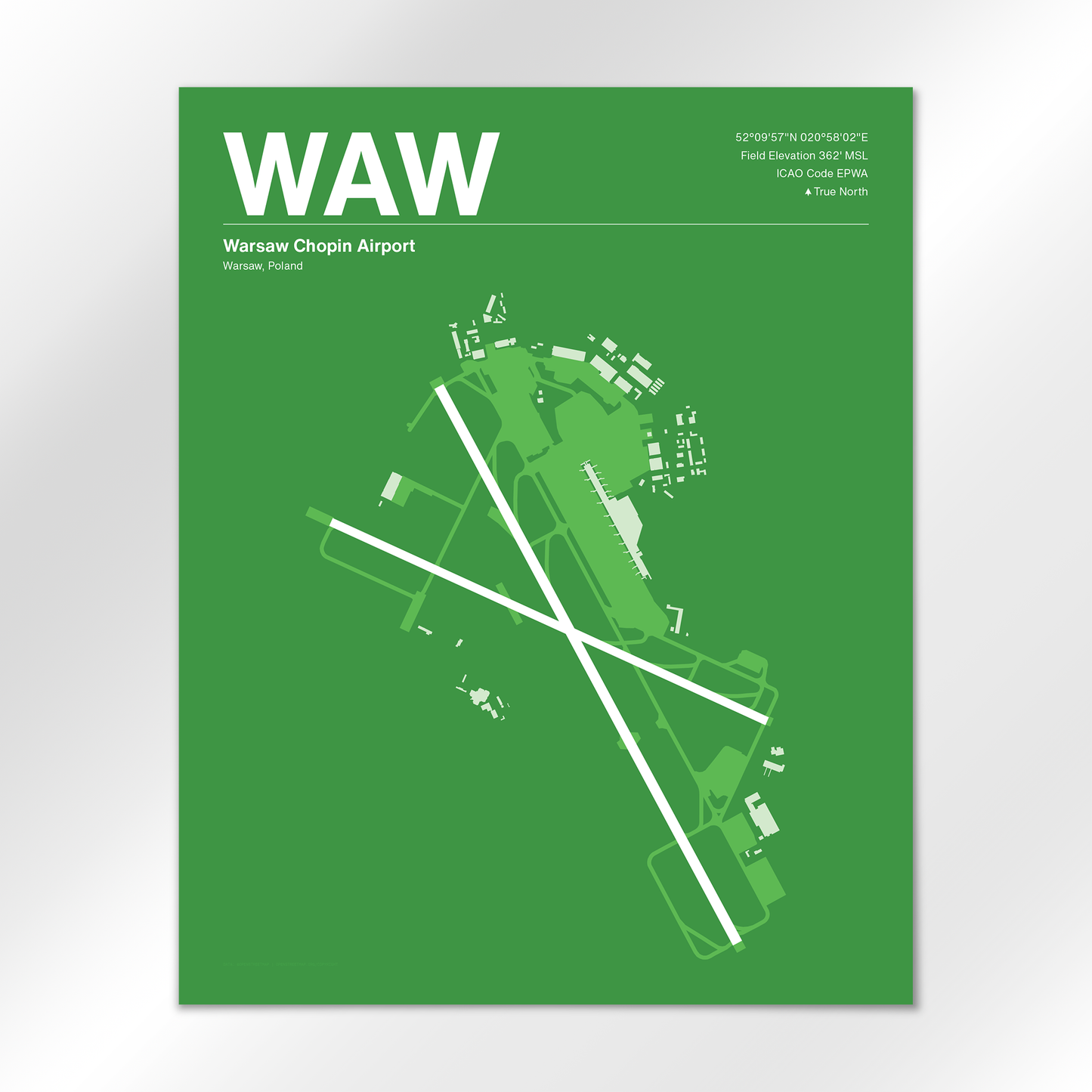 WAW Airport Diagram