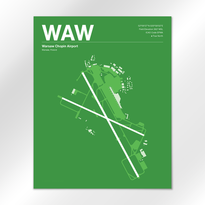 WAW Airport Diagram