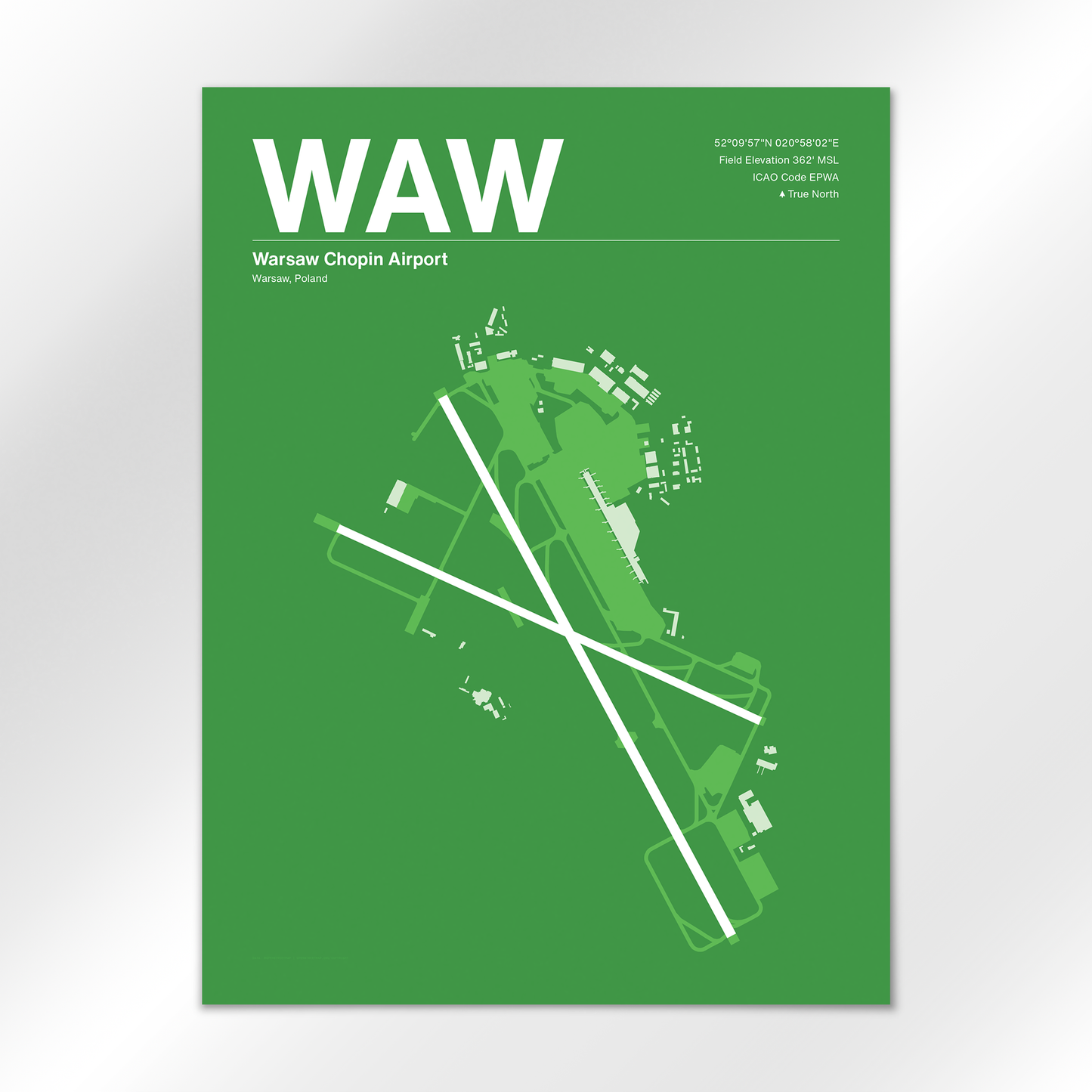 WAW Airport Diagram