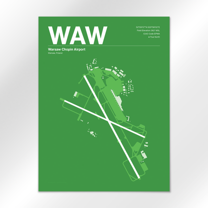 WAW Airport Diagram