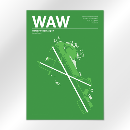 WAW Airport Diagram