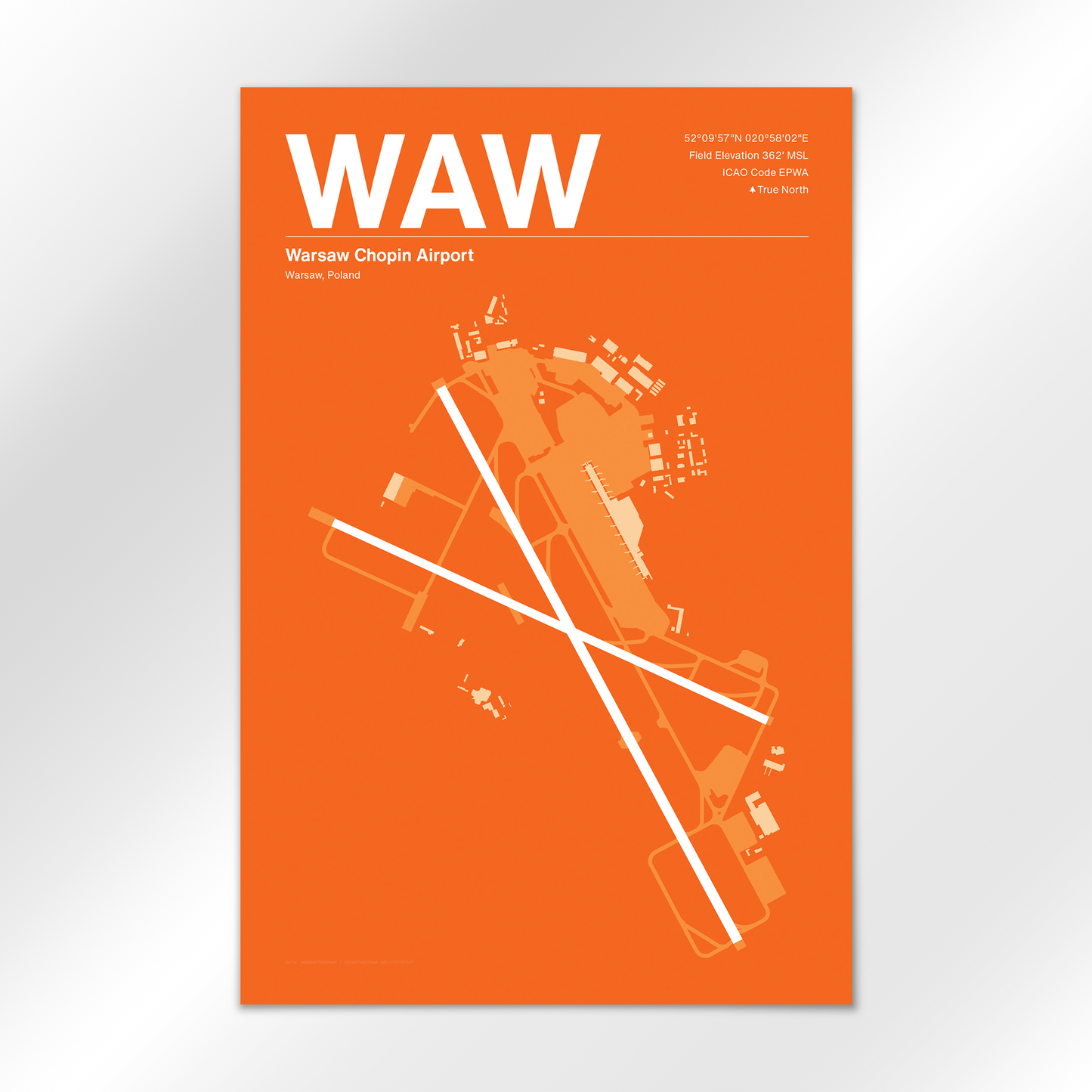 WAW Airport Diagram